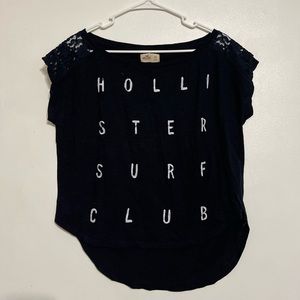 Hollister Womens Black Blouse size XS